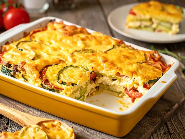 Zucchini-Kartoffel-Auflauf